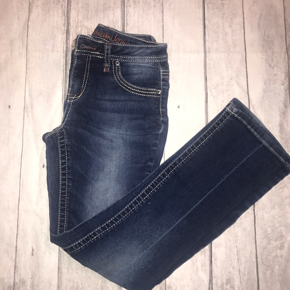 Justice Boot Cut Dark Jeans